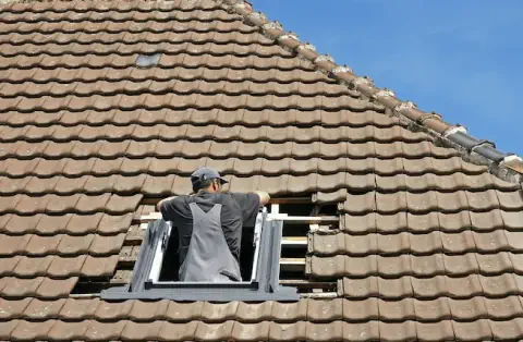 Pose de velux - Henriville